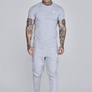SikSilk - Grey Marl Essentials T-Shirt
